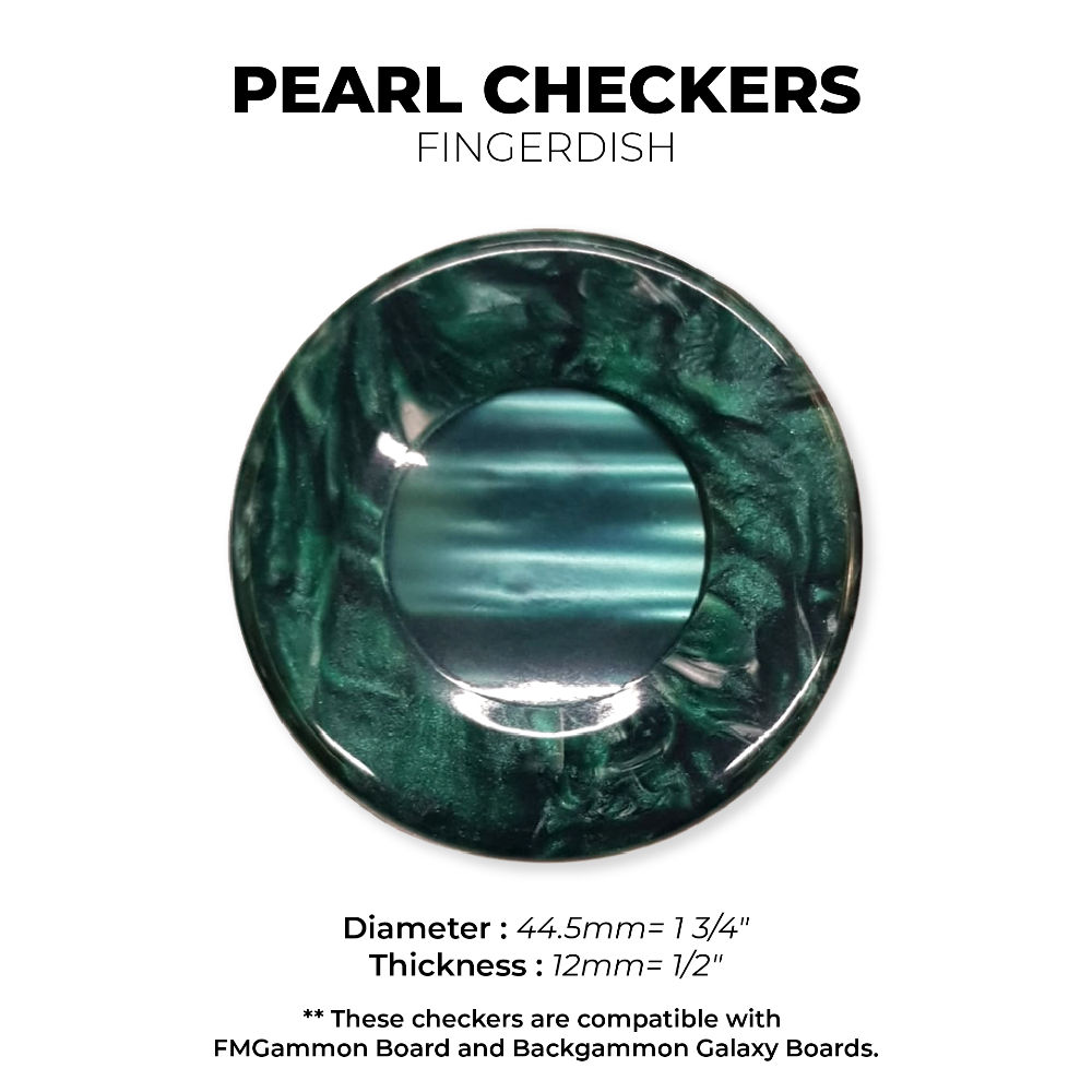 Pearl CHECKERS - Green