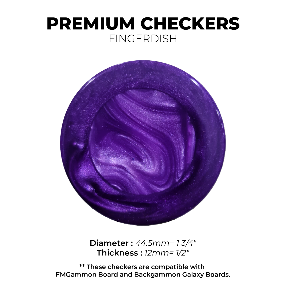 Premium CHECKERS - Purple