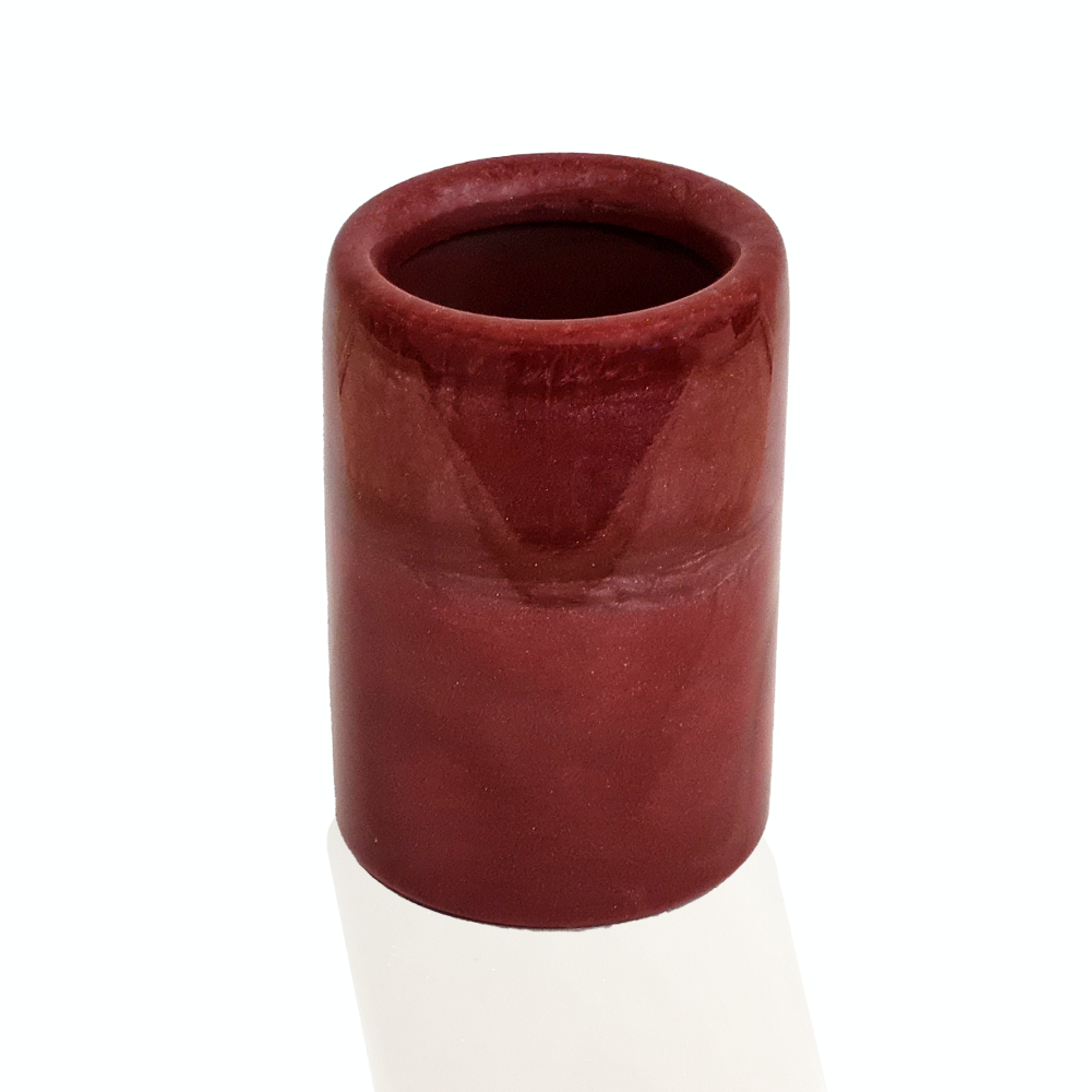 Acrylic Dice Cup - Burgundy