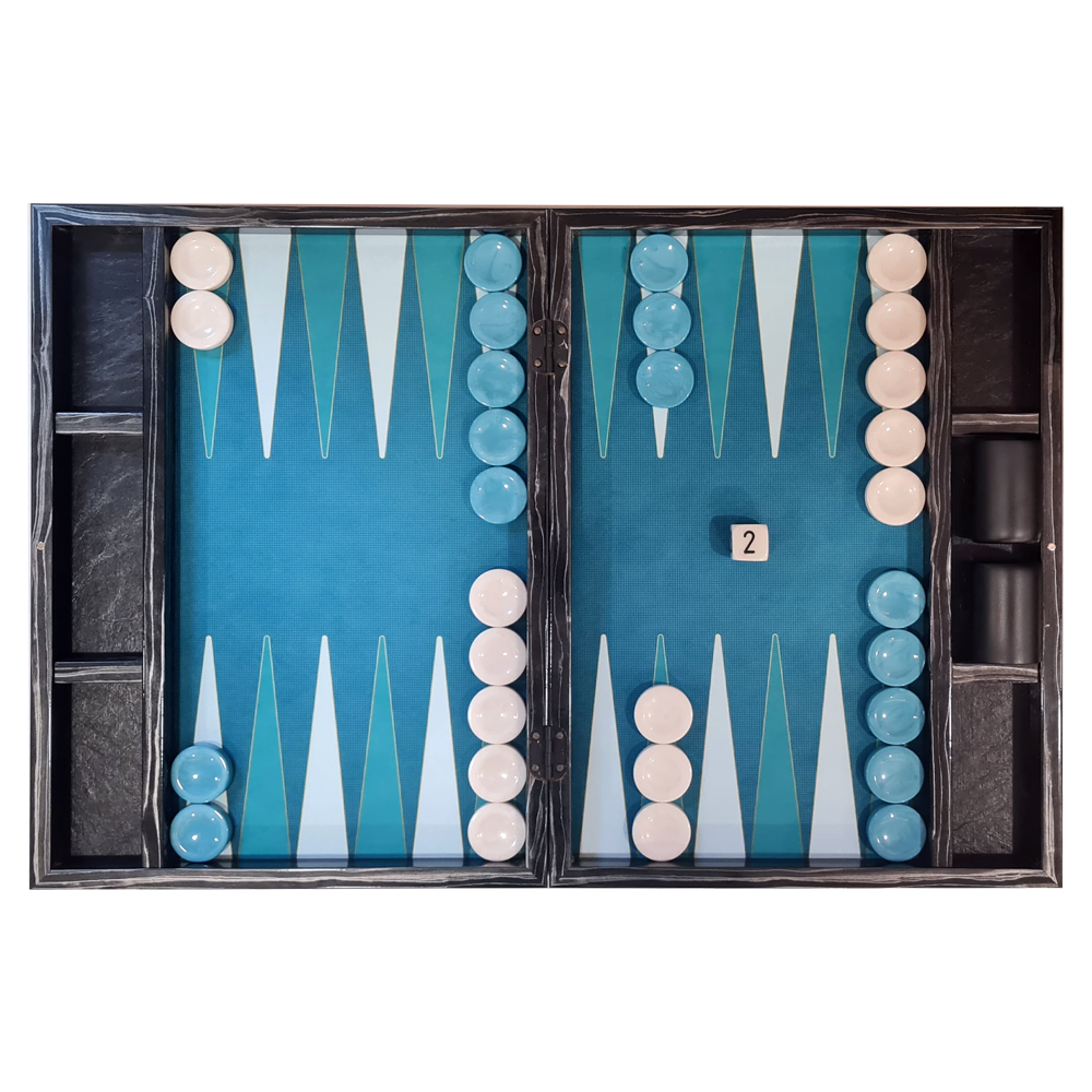 BLACKHAWK Board - Turquoise / White