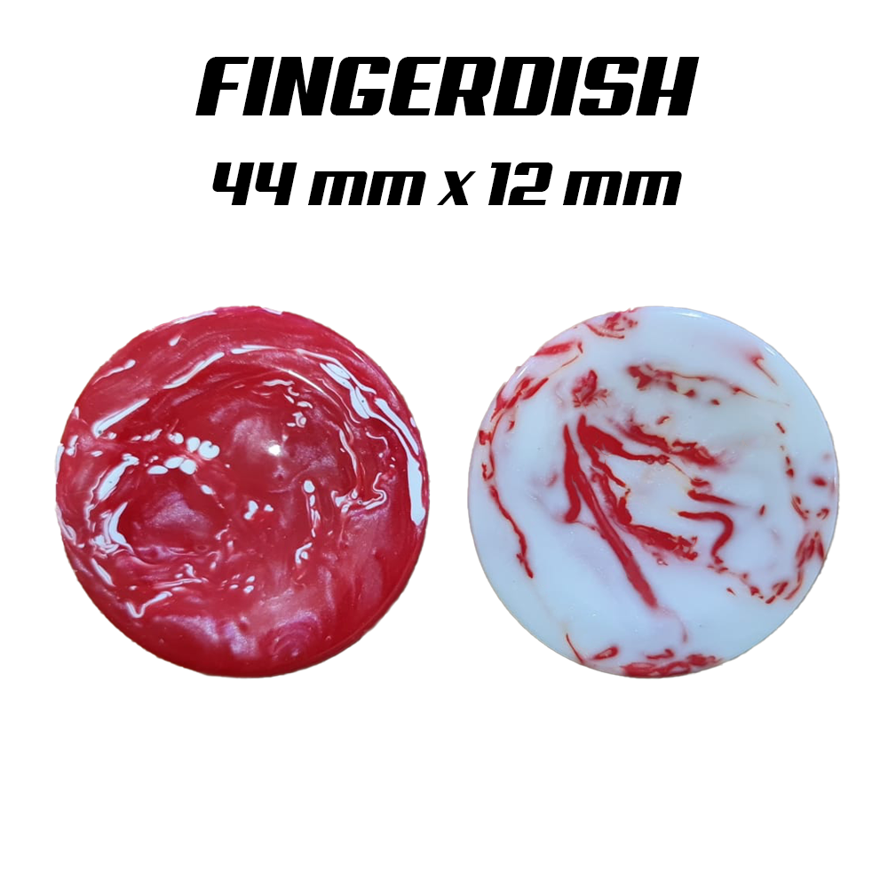 MARBLE Set - Red / White